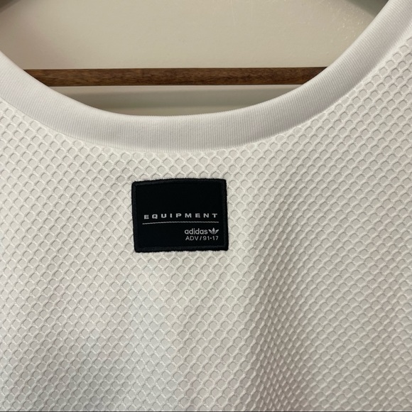 Adidas Originals White and Subgreen EQT Retro Limited Edition Tank Top Medium - Picture 8 of 9